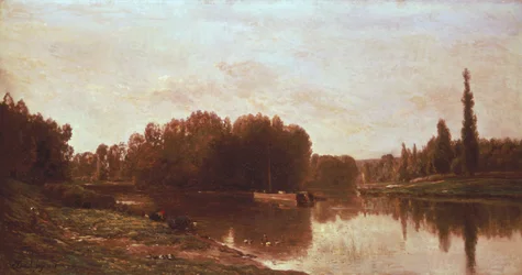La confluenza del fiume Senna e del fiume Oise